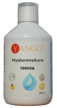 Hyaluronsäure mit Silizium und Vitamin C 500ml, hochmolekular, für die Haut und Gelenke, Knorpel